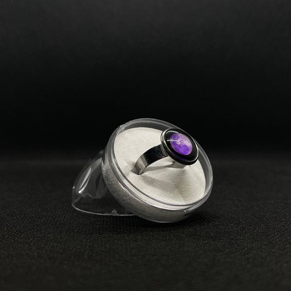 Lunar Moon Ring – Purple Luma