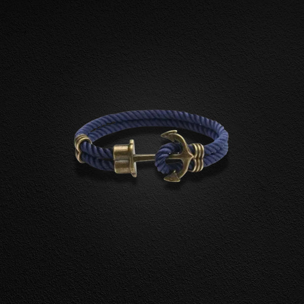 ANCHOR LINK BRACELET BLUE