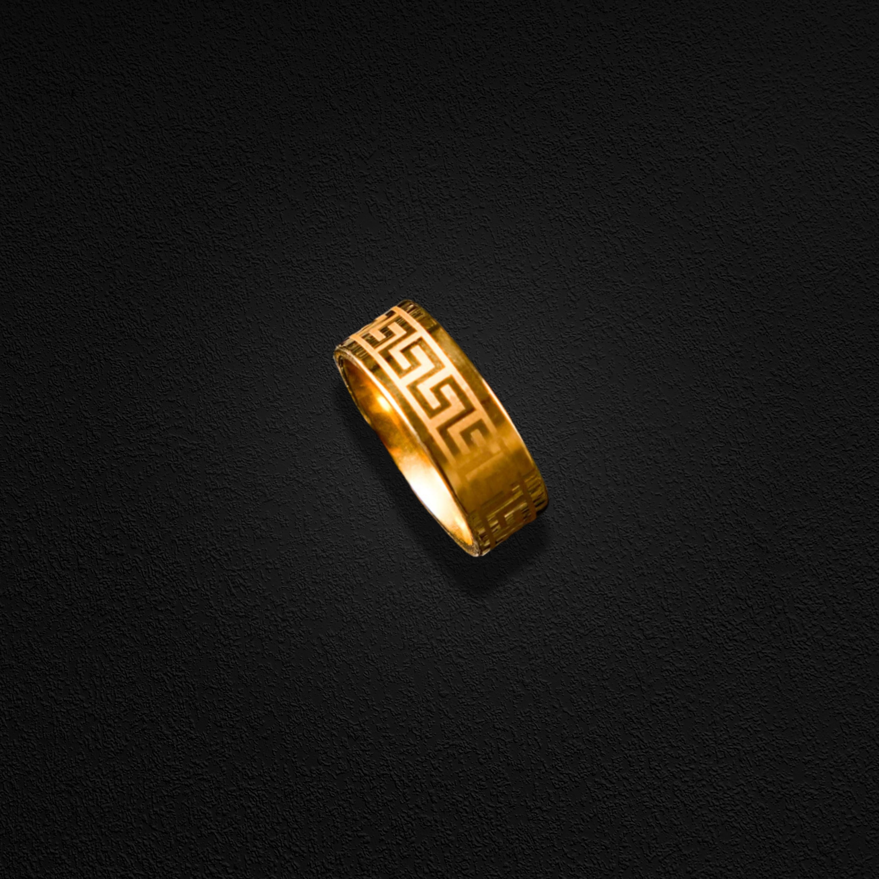 Spark Gold Ring