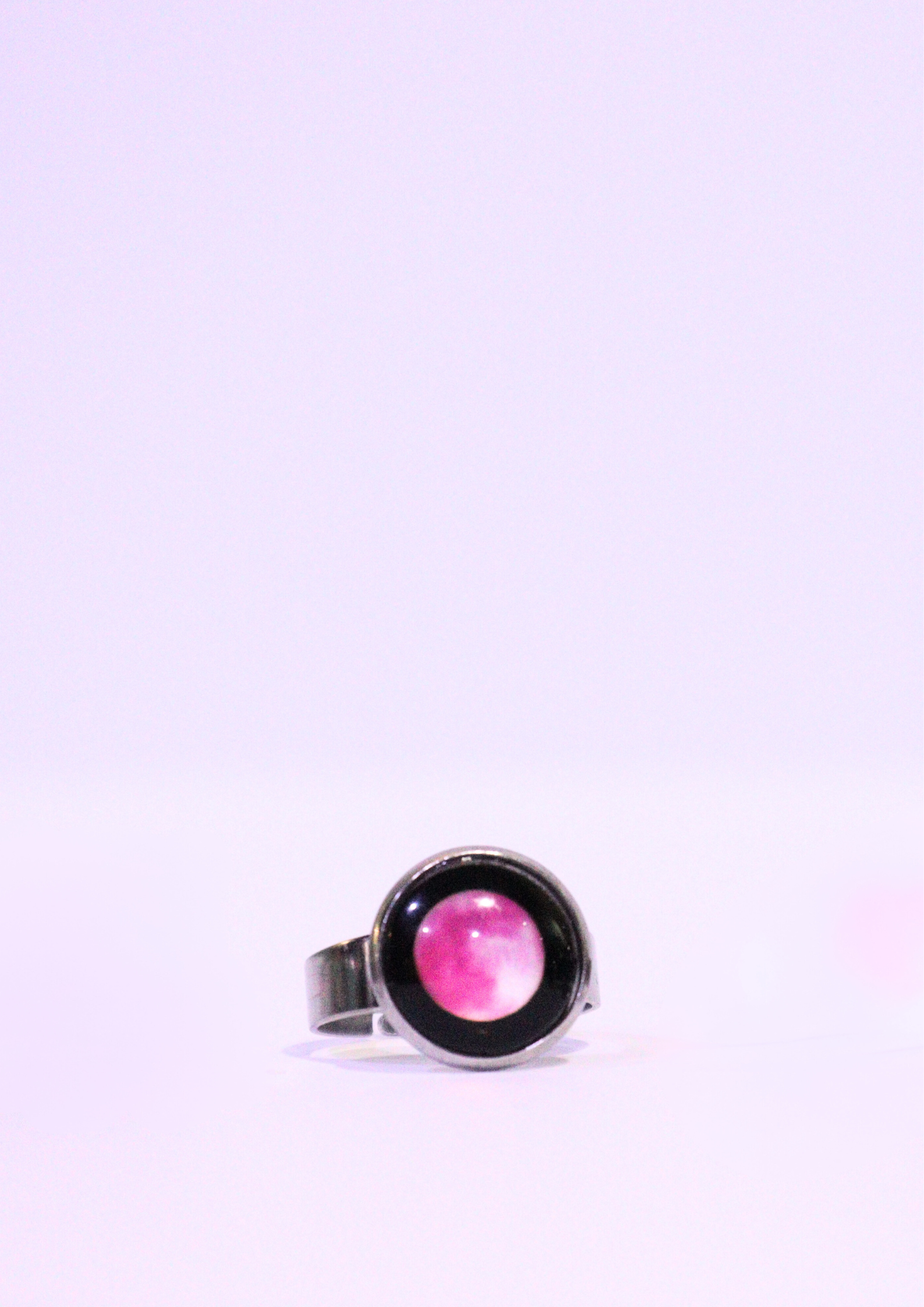 Lunar Moon Ring – Pink - Luma