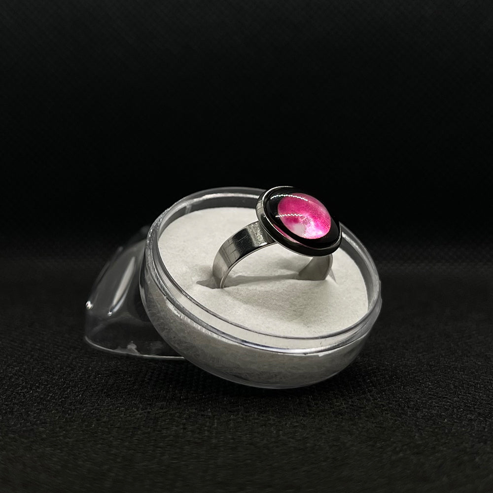 Lunar Moon Ring – Pink Luma