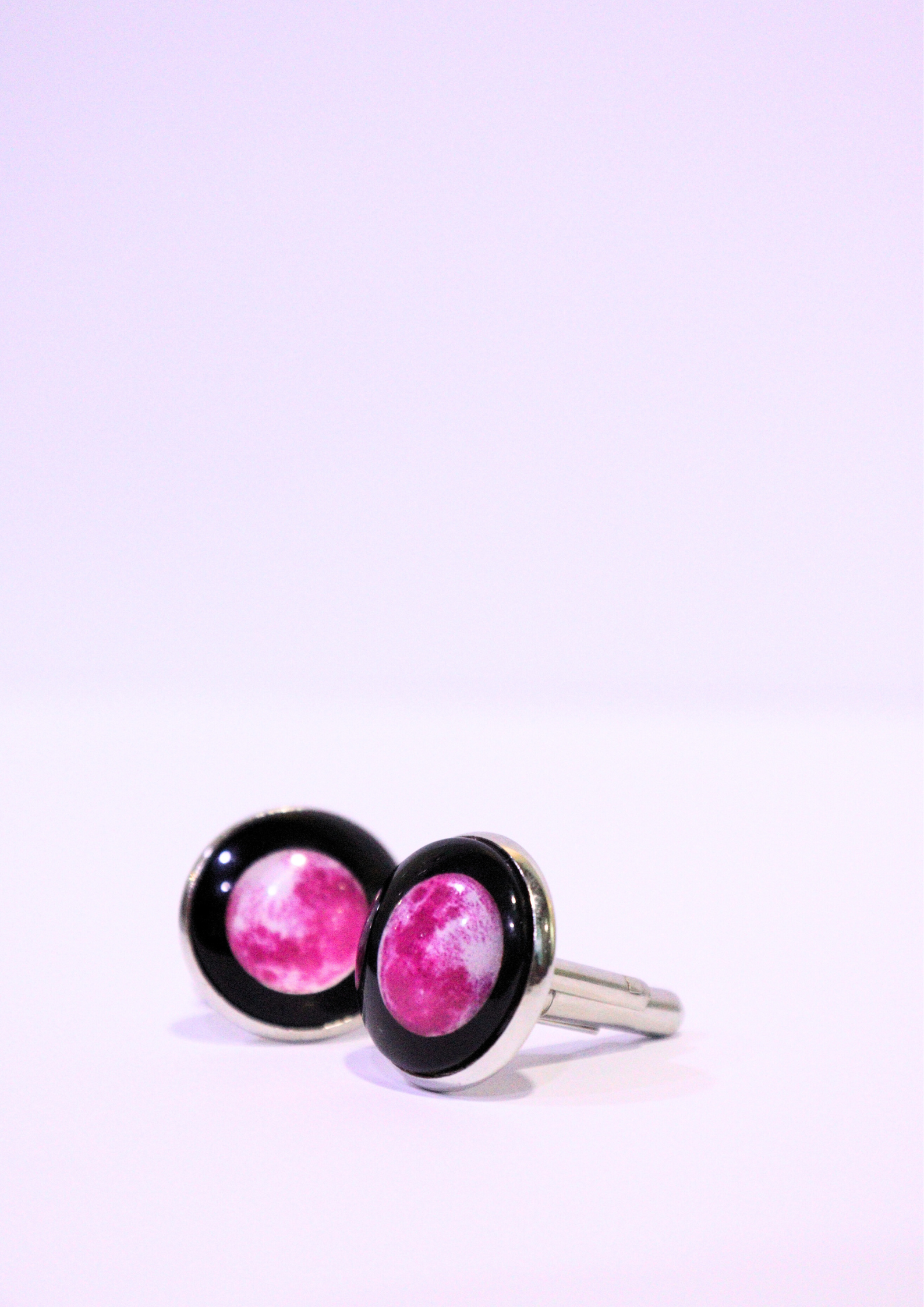 LUNAR EYE CUFFLINKS - PINK