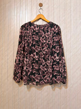 Chest 18  Length 26  Fabric Chiffon Women's Trendy Full Sleeve Top