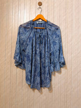 Chest 20  Length 26  Fabric Chiffon Women's Fashion Full Sleeve Top