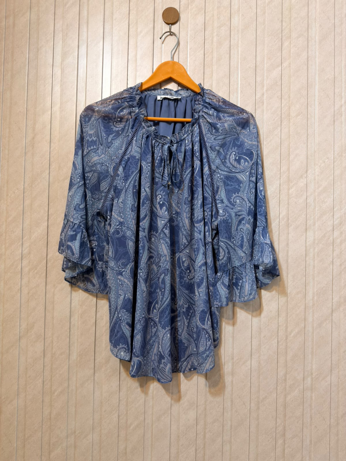 Chest 20  Length 26  Fabric Chiffon Women's Fashion Full Sleeve Top