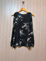 Chest 17  Length 24  Fabric Chiffon Women's Smart Full Sleeve Top