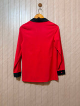 Chest 16  Length 24  Fabric Silk Women's Minimal Full Sleeve Top