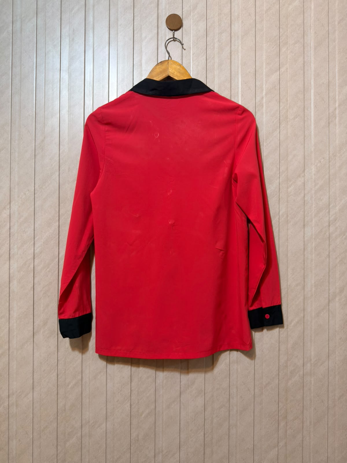 Chest 16  Length 24  Fabric Silk Women's Minimal Full Sleeve Top