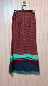 Waist 28  Length 40  Fabric Silk Modern Women’s Skirt