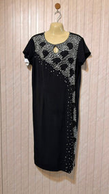 Chest 22  Length 42  Fabric Silk Luxe Long Maxi