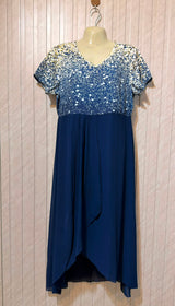 Chest 19  Length 37 to 48  Fabric Chiffon Exclusive Long Maxi