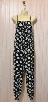 Chest 19  Length 54  Fabric Linen  jumpsuit Premium Women's jumpsuit