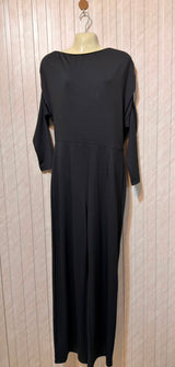 Chest 21  Length 57  Fabric Silk Jersey Signature Long Junpsuit