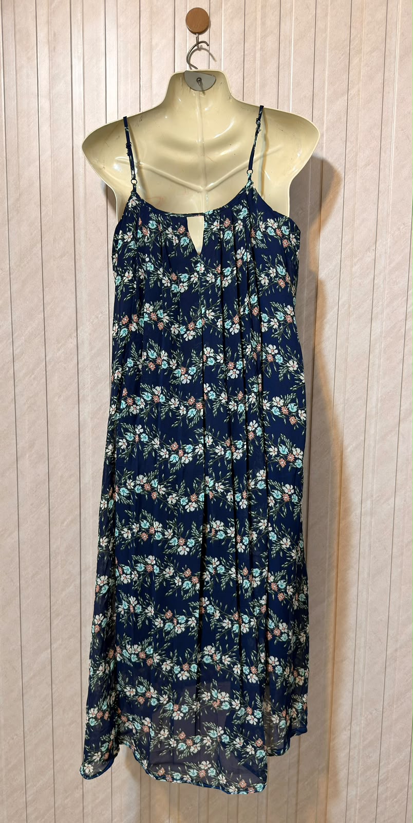 Chest 20  Length 43  Fabric Chiffon Silk Modern Long Maxi