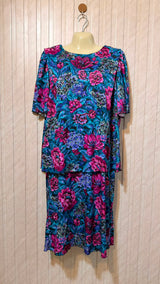 Chest 23  Length 41  Fabric Silk Classic Women's Long Maxi