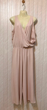 Chest small  Length 55  Fabric Net Elegant Long jumpsuit