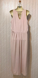 Chest small  Length 55  Fabric Net Elegant Long jumpsuit