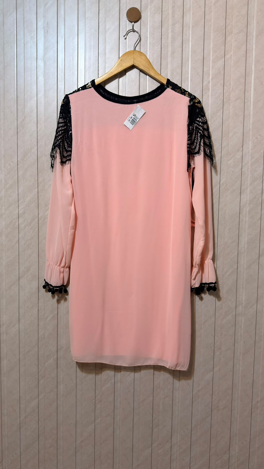 Chest 17  Length 32  Fabric Chiffon Women's Everyday Extended Top
