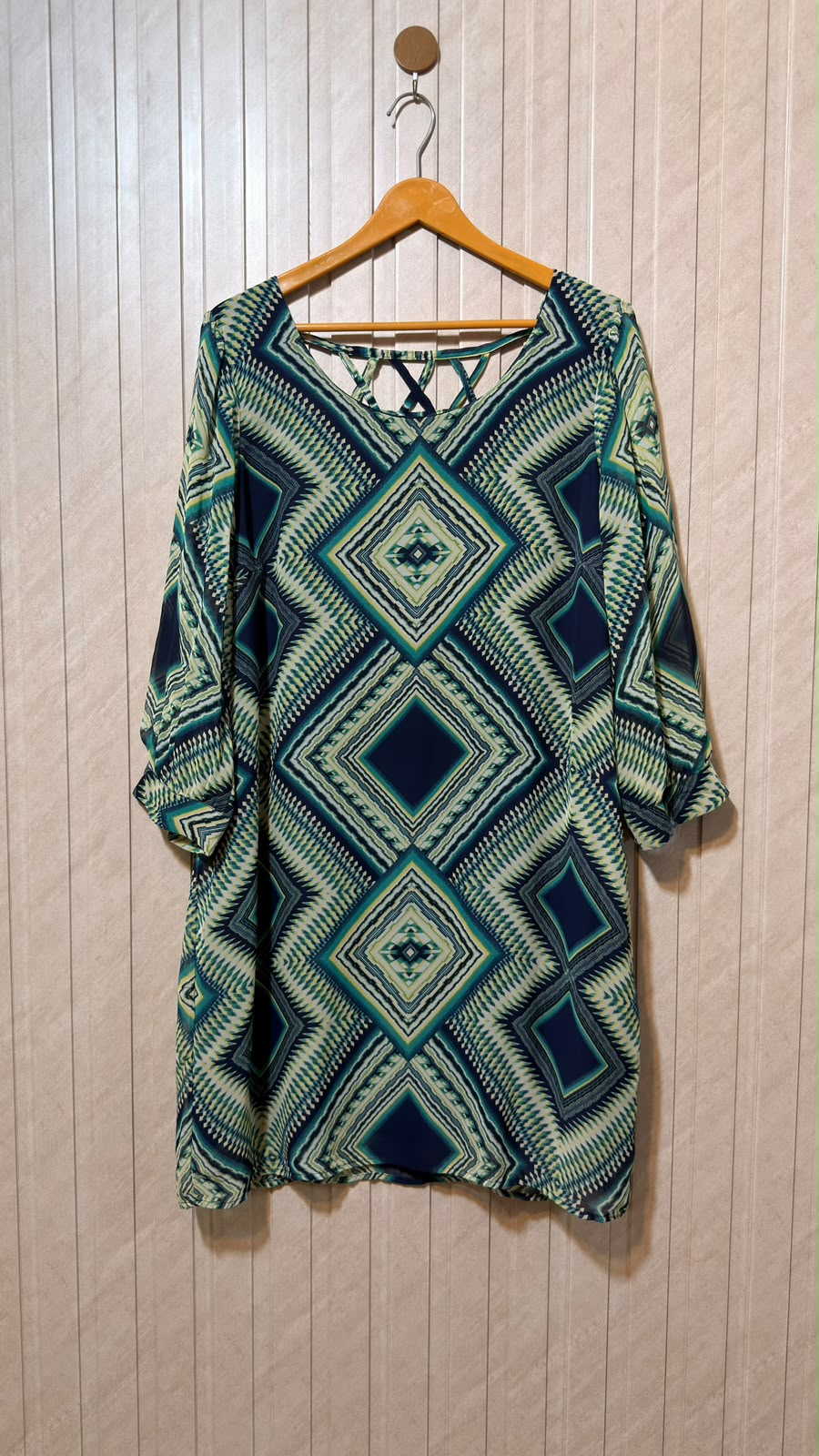 Chest 20  Length 35  Fabric Chiffon Women's Long Top