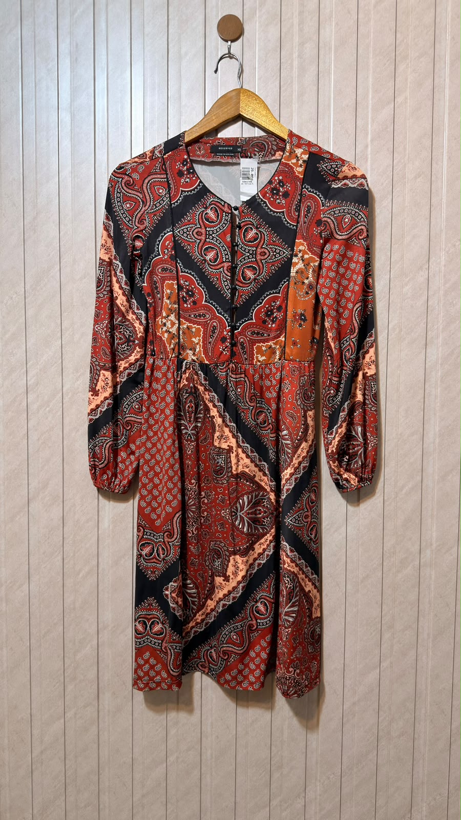 Chest 18  Length 36  Fabric Silk Jersey Women's Classic Long Top