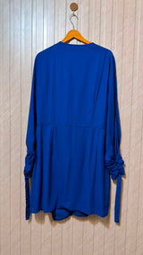 Chest 21  Length 36  Fabric Chiffon Women's Casual Extended Top