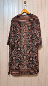Chest Medium  Length 39  Fabric Chiffon Women's Versatile Extended Shrug