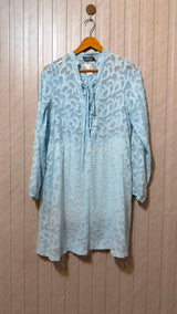 Chest 18  Length 33  Fabric Chiffon Women's Long Top Look
