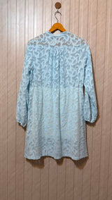 Chest 18  Length 33  Fabric Chiffon Women's Long Top Look