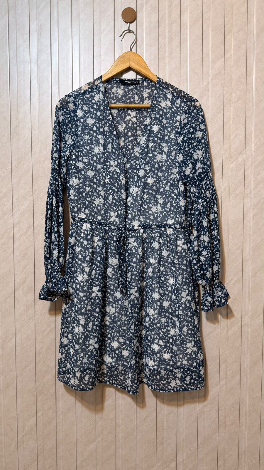 Chest 17  Length 34  Fabric Chiffon Women's Comfortable Long Top
