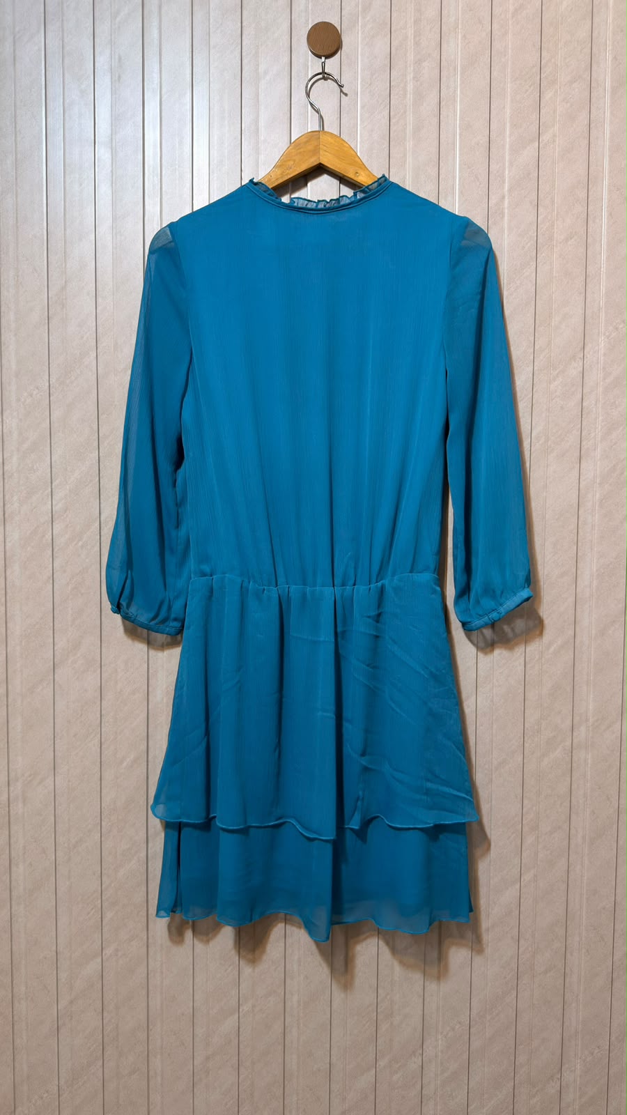 Chest 18  Length 36  Fabric Chiffon Women's Long Top Outfit