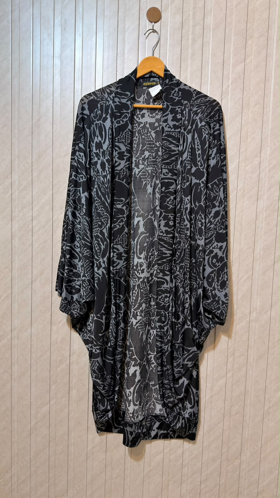 Chest 3xl  Length 44  Fabric Silk Jersey Women's Premium Long Shrug
