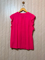 Chest 19  Length 24  Fabric Cotton Women's Branded Chic Top