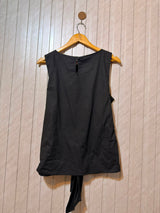 Chest 20  Length 23  Fabric Cotton Silk Women's Sleeveless Modern Top