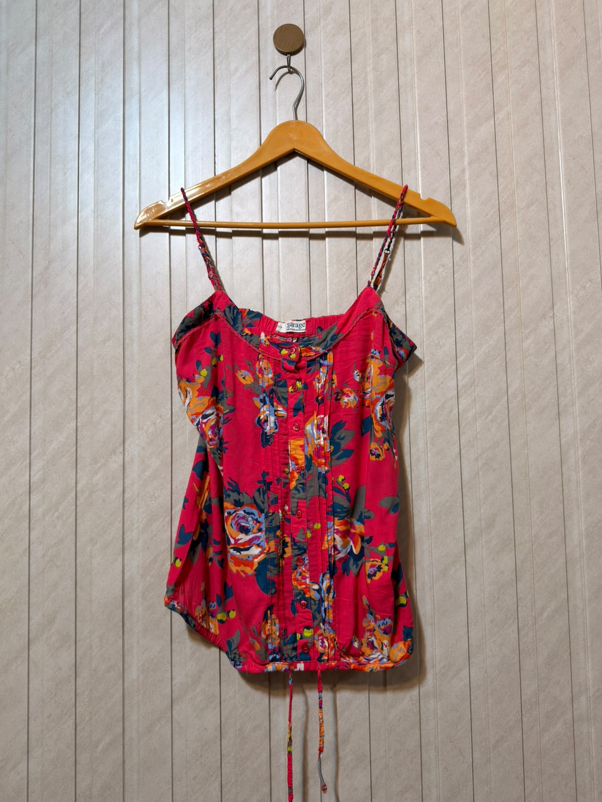 Chest 17  Length 23  Fabric Linen Women's Sleeveless Elegant Top
