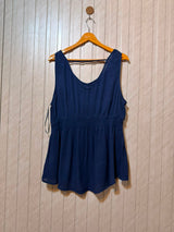 Chest 23  Length 26 to 27  Fabric Rayon Women's Branded Sleeveless Top