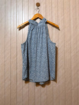 Chest 20  Length 24  Fabric Cotton Silk Women's Sleeveless Classic Top