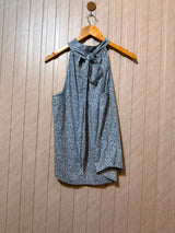 Chest 20  Length 24  Fabric Cotton Silk Women's Sleeveless Classic Top