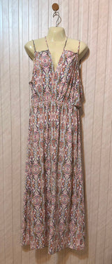 Chest 21  Length 55  Fabric Linen Refined Women's Maxi