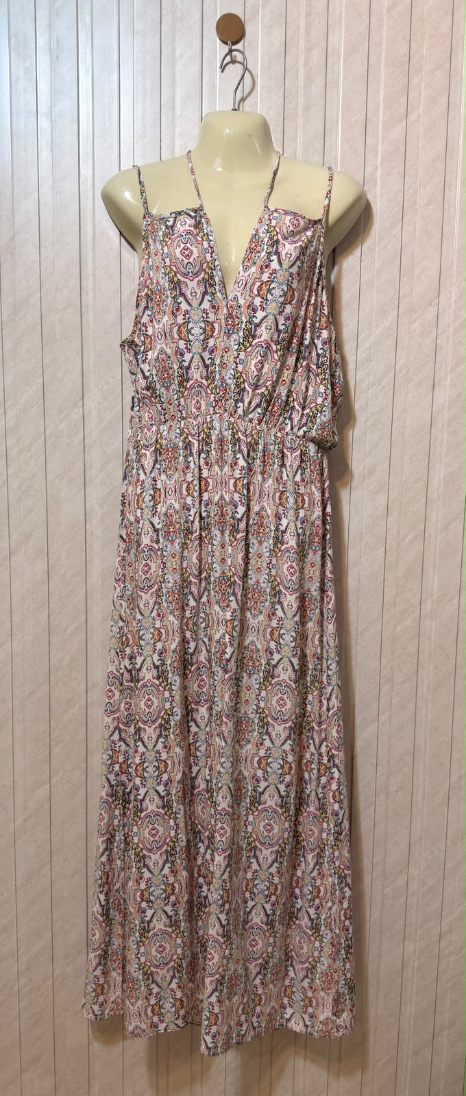 Chest 21  Length 55  Fabric Linen Refined Women's Maxi