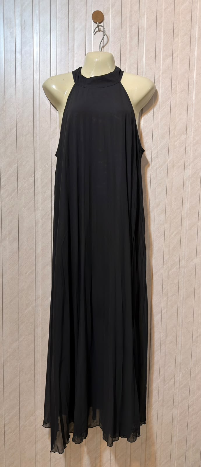 Chest 20  Length 53  Fabric Chiffon Statement Long Maxi Dress