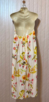 Chest 18  Length 46  Fabric Silk Chic Women's Maxi