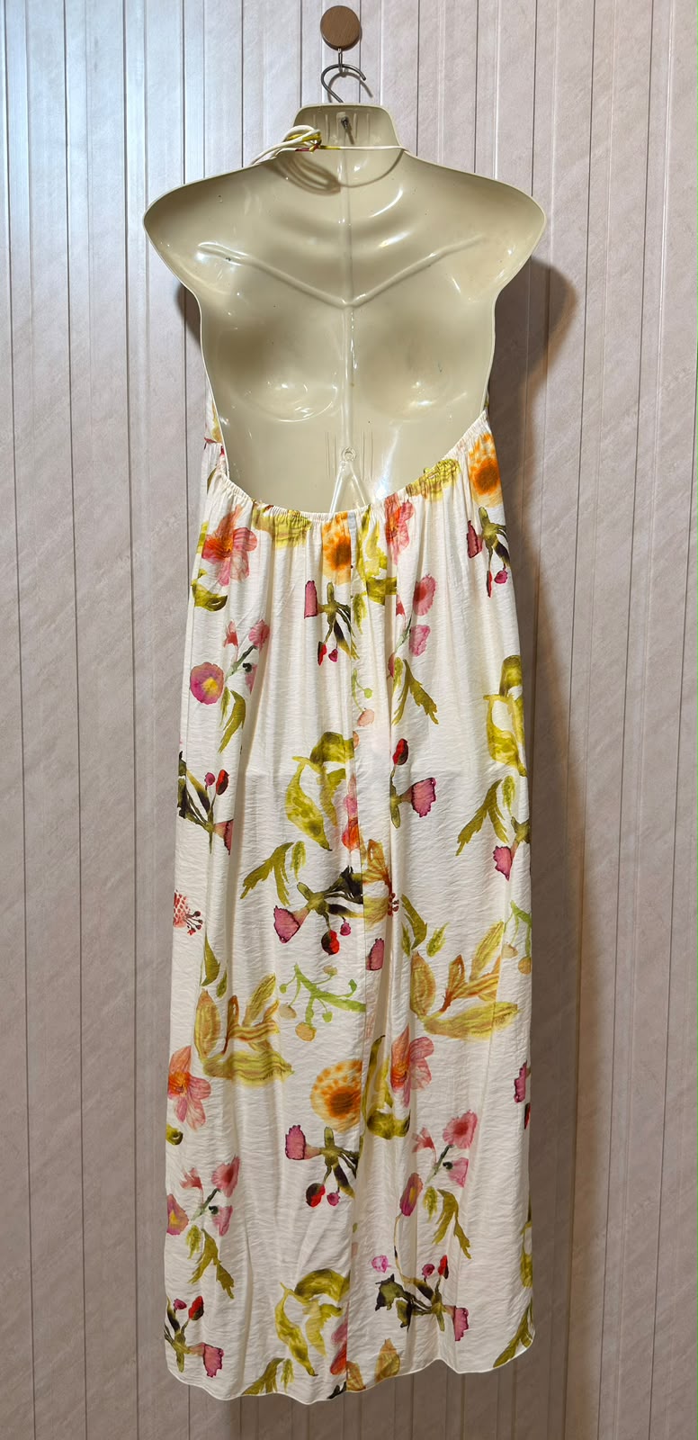 Chest 18  Length 46  Fabric Silk Chic Women's Maxi