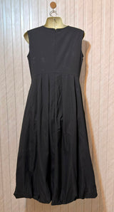 Chest 17  Length 45  Fabric Silk Elegant Women's Long Dress