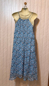 Chest 17  Length 41  Fabric Chiffon Sophisticated Maxi Dress