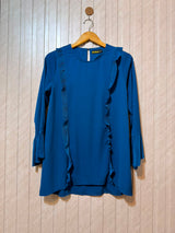 Chest 18  Length 27 to 30  Fabric Chiffon Women's Versatile Full Sleeve Top