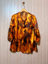 Chest 19  Length 26  Fabric Silk Women's Timeless Full Sleeve Top