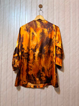 Chest 19  Length 26  Fabric Silk Women's Timeless Full Sleeve Top