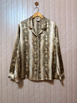 Chest 21  Length 26  Fabric Silk Women's Elegant Everyday Top