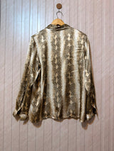 Chest 21  Length 26  Fabric Silk Women's Elegant Everyday Top