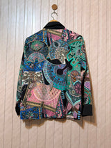 Chest 20  Length 24  Fabric Silk Women's Elegant Full Sleeve Top